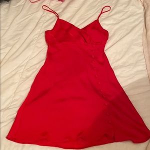 Zara Satin Mini Dress